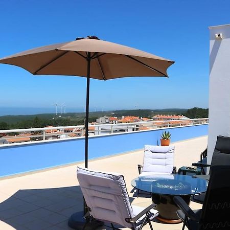 Sitio Penthouse - Big Terrace With Sea View & Bbq Villa Nazaré Buitenkant foto
