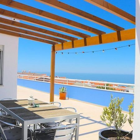 Sitio Penthouse - Big Terrace With Sea View & Bbq Villa Nazaré Buitenkant foto