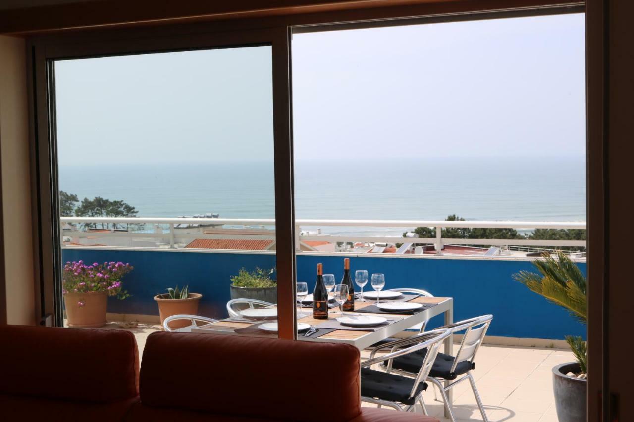 Sitio Penthouse - Big Terrace With Sea View & Bbq Villa Nazaré Buitenkant foto