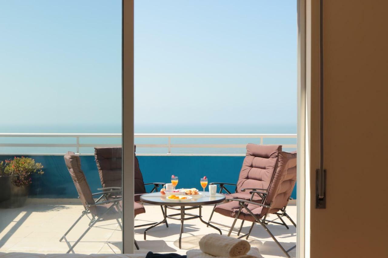 Sitio Penthouse - Big Terrace With Sea View & Bbq Villa Nazaré Buitenkant foto