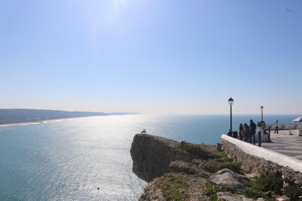 Sitio Penthouse - Big Terrace With Sea View & Bbq Villa Nazaré Buitenkant foto