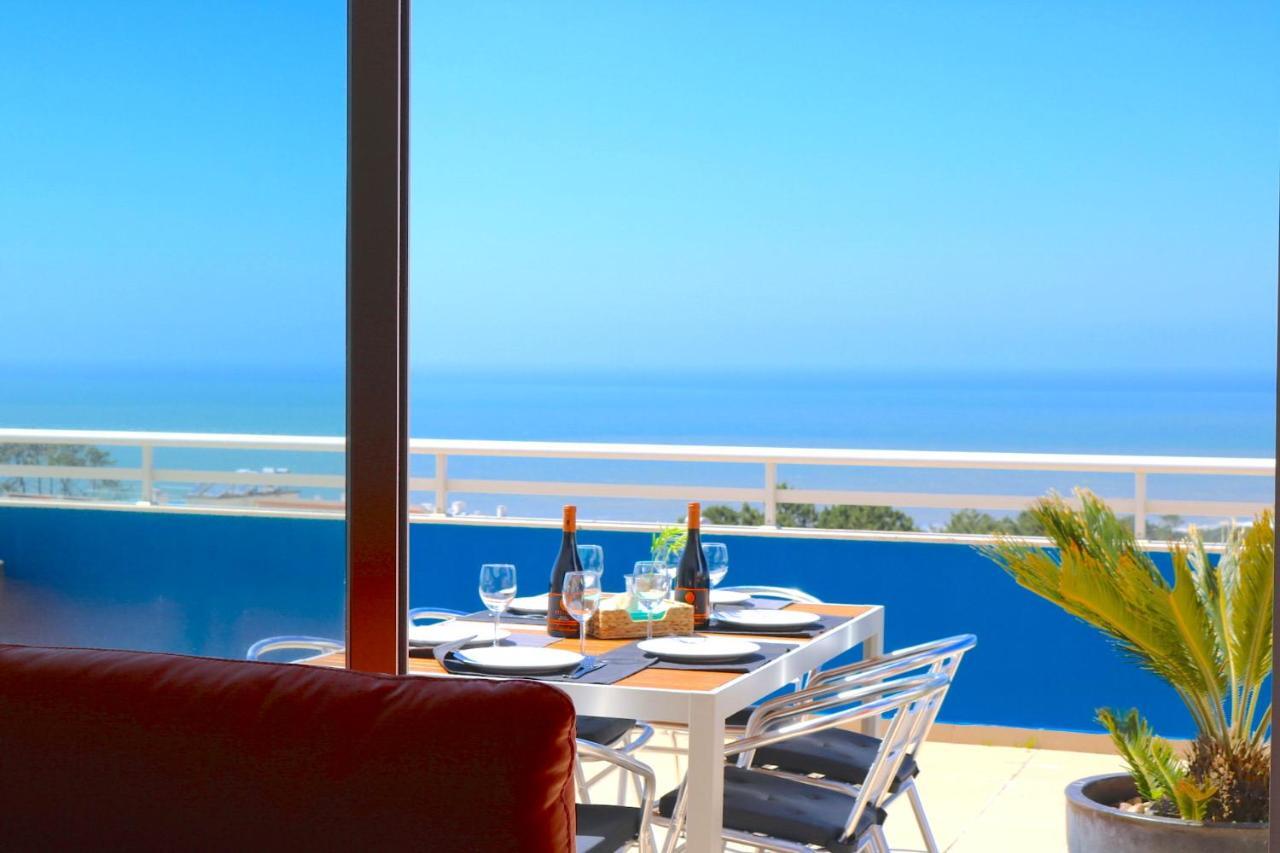 Sitio Penthouse - Big Terrace With Sea View & Bbq Villa Nazaré Buitenkant foto