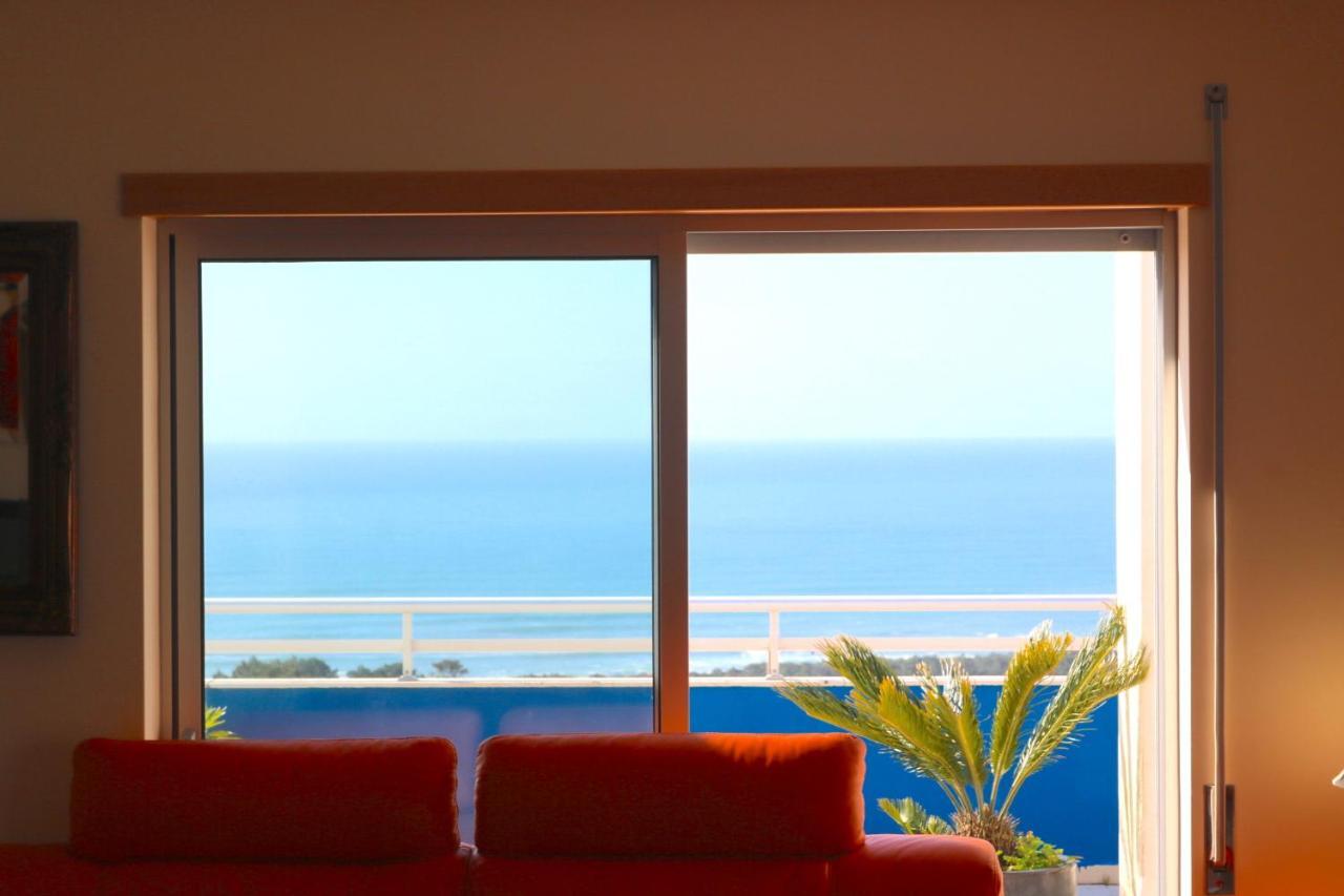 Sitio Penthouse - Big Terrace With Sea View & Bbq Villa Nazaré Buitenkant foto